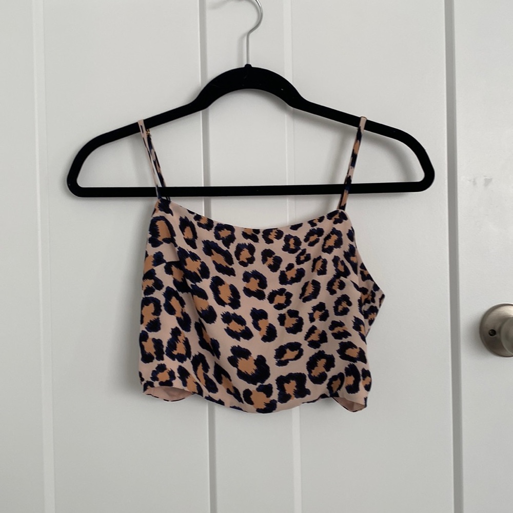 Cheetah print going out top